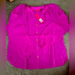 Lilly Pulitzer Elsa Silk Top